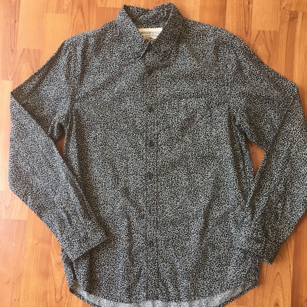 Denim & Supply Long Sleeve Button Down Shirt
